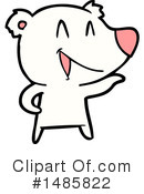 Polar Bear Clipart #1485822 by lineartestpilot
