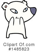 Polar Bear Clipart #1485823 by lineartestpilot