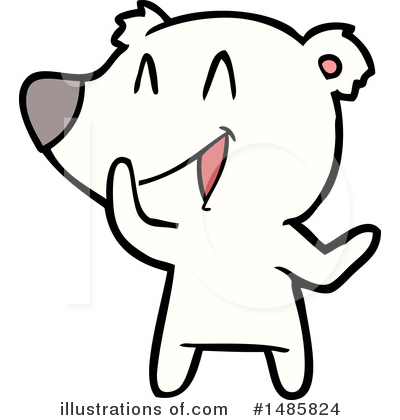 Royalty-Free (RF) Polar Bear Clipart Illustration by lineartestpilot - Stock Sample #1485824