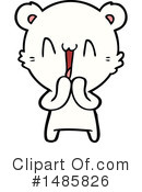 Polar Bear Clipart #1485826 by lineartestpilot