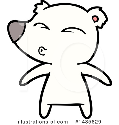 Royalty-Free (RF) Polar Bear Clipart Illustration by lineartestpilot - Stock Sample #1485829