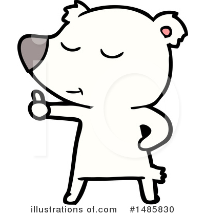 Royalty-Free (RF) Polar Bear Clipart Illustration by lineartestpilot - Stock Sample #1485830