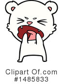Polar Bear Clipart #1485833 by lineartestpilot