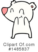 Polar Bear Clipart #1485837 by lineartestpilot