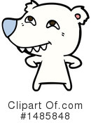 Polar Bear Clipart #1485848 by lineartestpilot