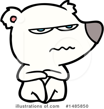 Royalty-Free (RF) Polar Bear Clipart Illustration by lineartestpilot - Stock Sample #1485850