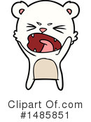 Polar Bear Clipart #1485851 by lineartestpilot