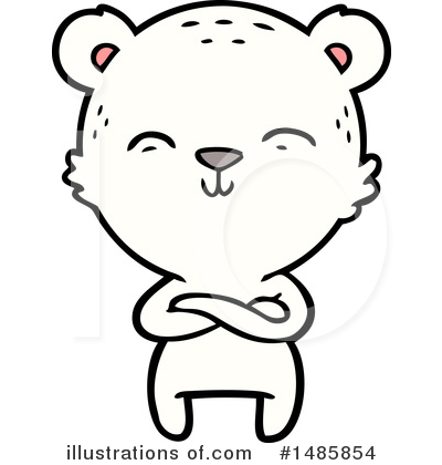 Royalty-Free (RF) Polar Bear Clipart Illustration by lineartestpilot - Stock Sample #1485854