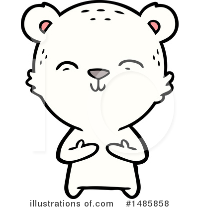 Royalty-Free (RF) Polar Bear Clipart Illustration by lineartestpilot - Stock Sample #1485858