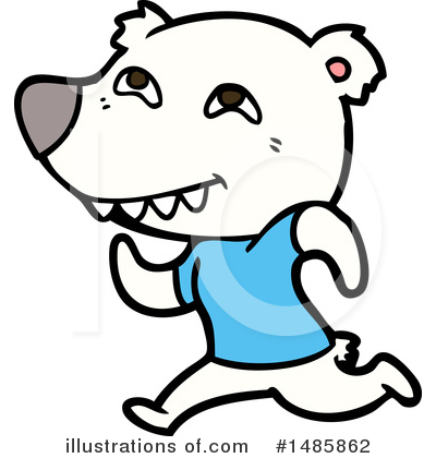 Royalty-Free (RF) Polar Bear Clipart Illustration by lineartestpilot - Stock Sample #1485862