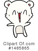 Polar Bear Clipart #1485865 by lineartestpilot