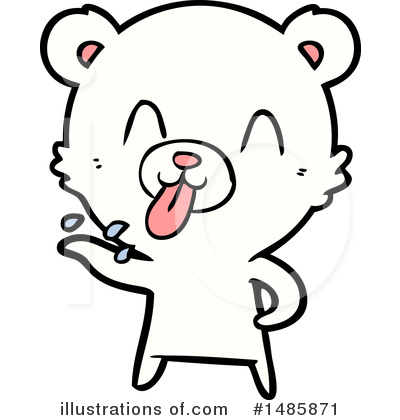 Royalty-Free (RF) Polar Bear Clipart Illustration by lineartestpilot - Stock Sample #1485871
