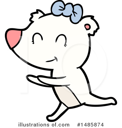 Royalty-Free (RF) Polar Bear Clipart Illustration by lineartestpilot - Stock Sample #1485874