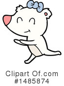 Polar Bear Clipart #1485874 by lineartestpilot