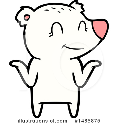 Royalty-Free (RF) Polar Bear Clipart Illustration by lineartestpilot - Stock Sample #1485875
