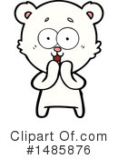 Polar Bear Clipart #1485876 by lineartestpilot