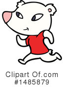 Polar Bear Clipart #1485879 by lineartestpilot