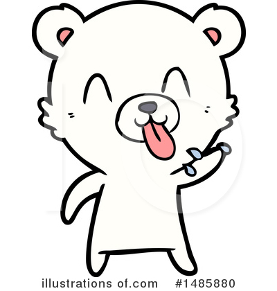 Royalty-Free (RF) Polar Bear Clipart Illustration by lineartestpilot - Stock Sample #1485880