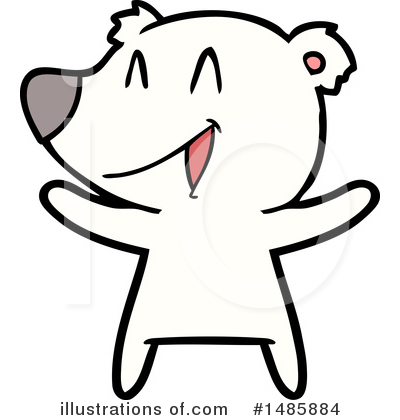 Royalty-Free (RF) Polar Bear Clipart Illustration by lineartestpilot - Stock Sample #1485884