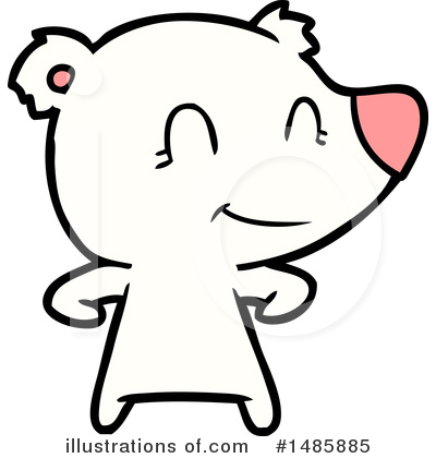 Royalty-Free (RF) Polar Bear Clipart Illustration by lineartestpilot - Stock Sample #1485885
