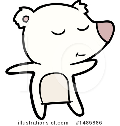 Royalty-Free (RF) Polar Bear Clipart Illustration by lineartestpilot - Stock Sample #1485886