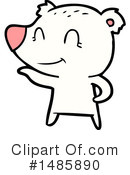Polar Bear Clipart #1485890 by lineartestpilot