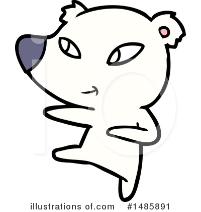 Royalty-Free (RF) Polar Bear Clipart Illustration by lineartestpilot - Stock Sample #1485891