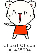 Polar Bear Clipart #1485904 by lineartestpilot