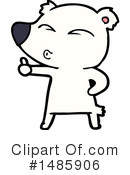 Polar Bear Clipart #1485906 by lineartestpilot