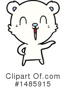 Polar Bear Clipart #1485915 by lineartestpilot