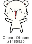 Polar Bear Clipart #1485920 by lineartestpilot