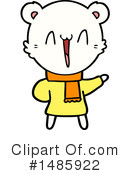 Polar Bear Clipart #1485922 by lineartestpilot