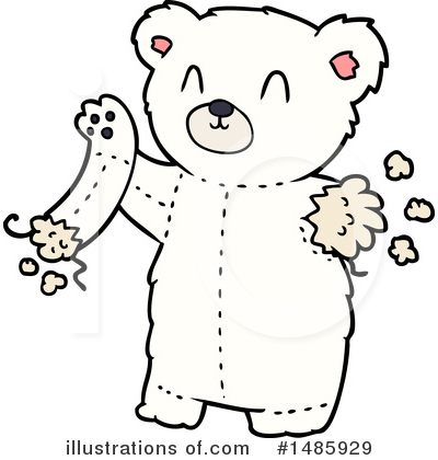 Royalty-Free (RF) Polar Bear Clipart Illustration by lineartestpilot - Stock Sample #1485929
