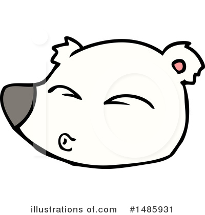 Royalty-Free (RF) Polar Bear Clipart Illustration by lineartestpilot - Stock Sample #1485931