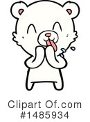 Polar Bear Clipart #1485934 by lineartestpilot