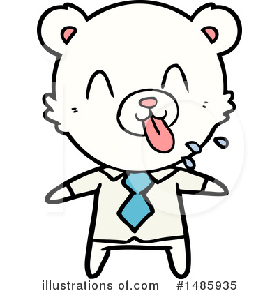 Royalty-Free (RF) Polar Bear Clipart Illustration by lineartestpilot - Stock Sample #1485935