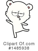 Polar Bear Clipart #1485938 by lineartestpilot