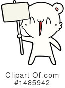 Polar Bear Clipart #1485942 by lineartestpilot