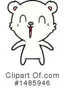 Polar Bear Clipart #1485946 by lineartestpilot