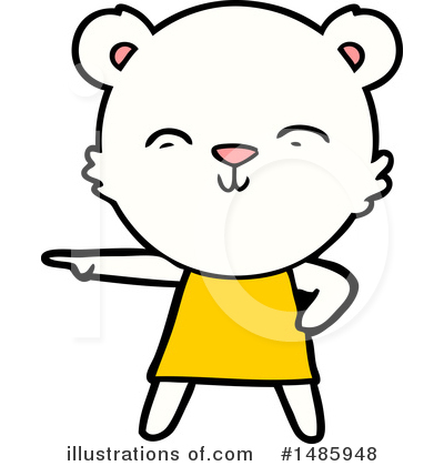 Royalty-Free (RF) Polar Bear Clipart Illustration by lineartestpilot - Stock Sample #1485948