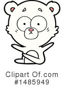 Polar Bear Clipart #1485949 by lineartestpilot
