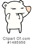 Polar Bear Clipart #1485956 by lineartestpilot
