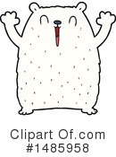 Polar Bear Clipart #1485958 by lineartestpilot