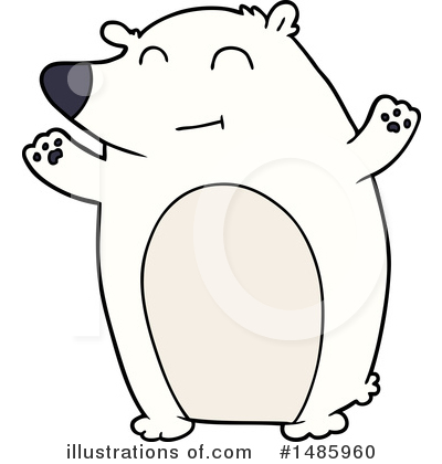Royalty-Free (RF) Polar Bear Clipart Illustration by lineartestpilot - Stock Sample #1485960