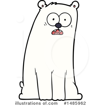 Royalty-Free (RF) Polar Bear Clipart Illustration by lineartestpilot - Stock Sample #1485962