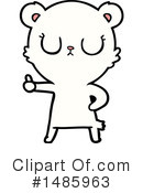 Polar Bear Clipart #1485963 by lineartestpilot