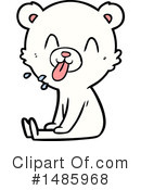 Polar Bear Clipart #1485968 by lineartestpilot
