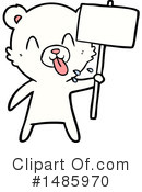 Polar Bear Clipart #1485970 by lineartestpilot