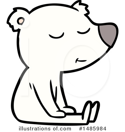 Royalty-Free (RF) Polar Bear Clipart Illustration by lineartestpilot - Stock Sample #1485984