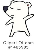 Polar Bear Clipart #1485985 by lineartestpilot